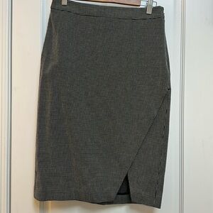 Banana Republic black and white pencil skirt